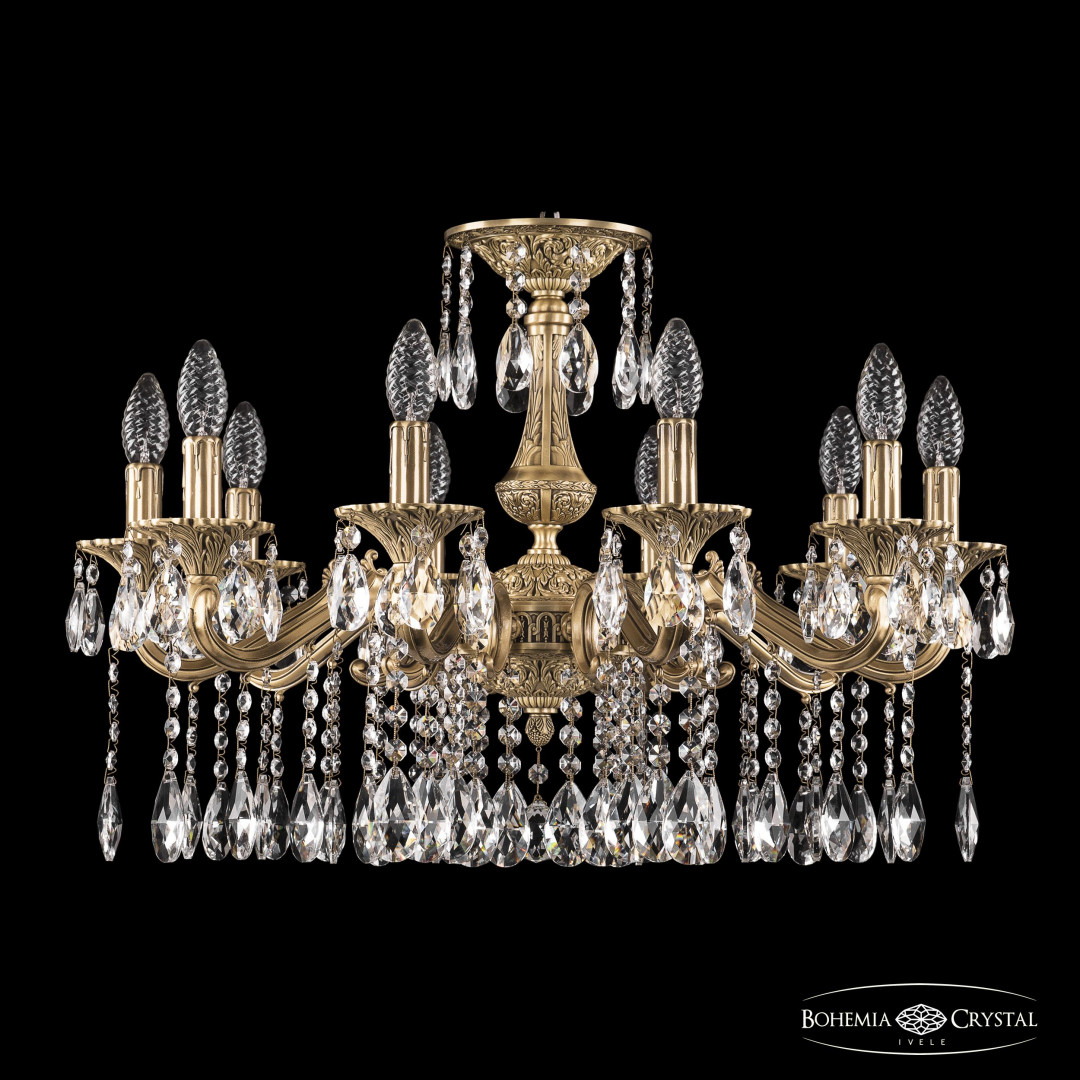 Люстра бронзовая с хрусталём 72102/10/210 A FP