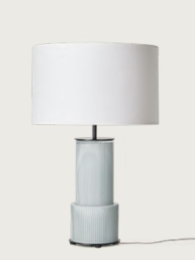 Настольная лампа Atina черный металл, белый абажур 801011/36 Aromas del Campo