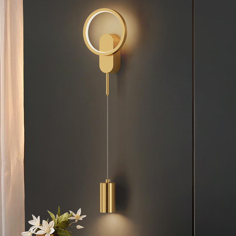 Настенный светильник MANA Brass by ImperiumLoft