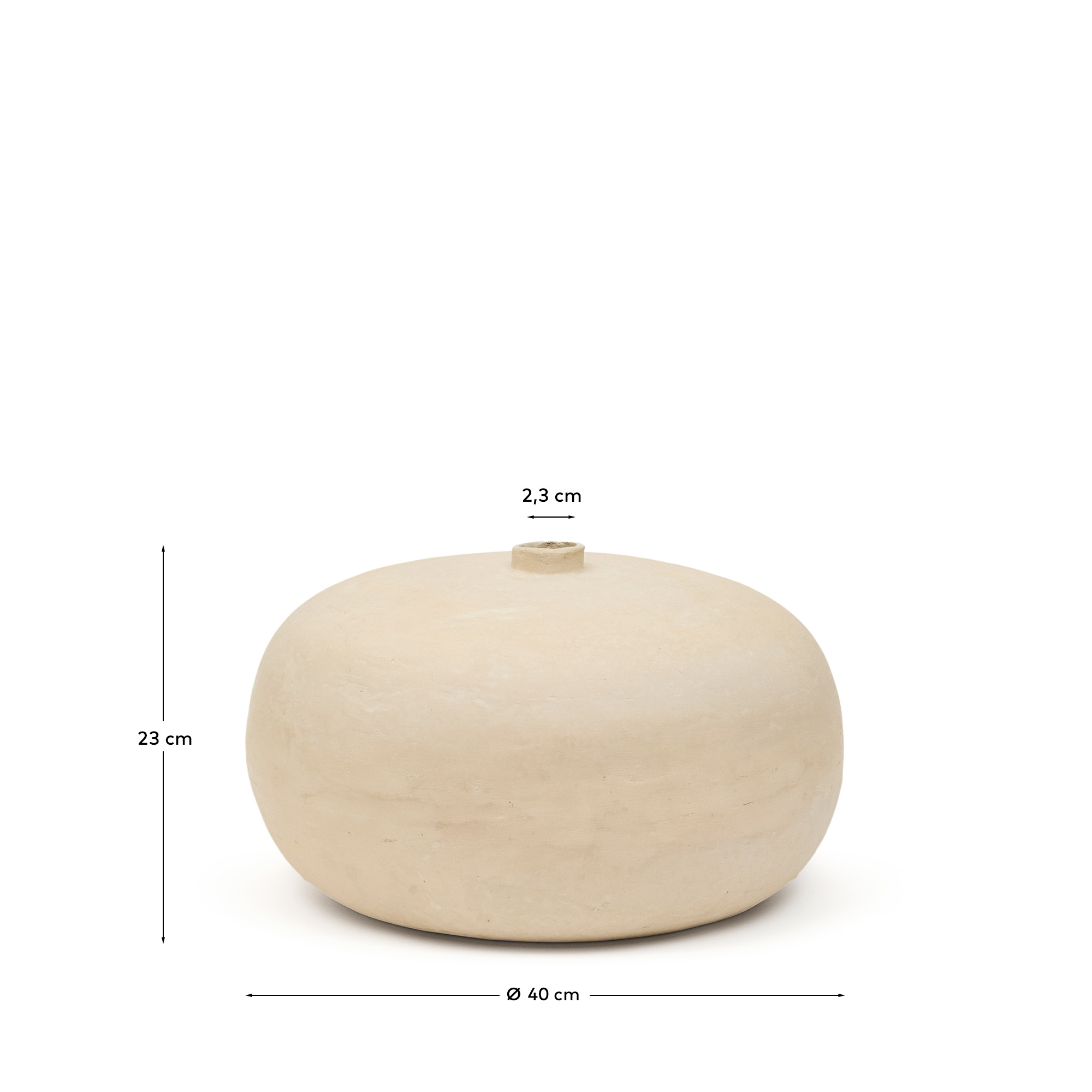 Nivala ваза из папье-маше 23см La Forma (ex Julia Grup)