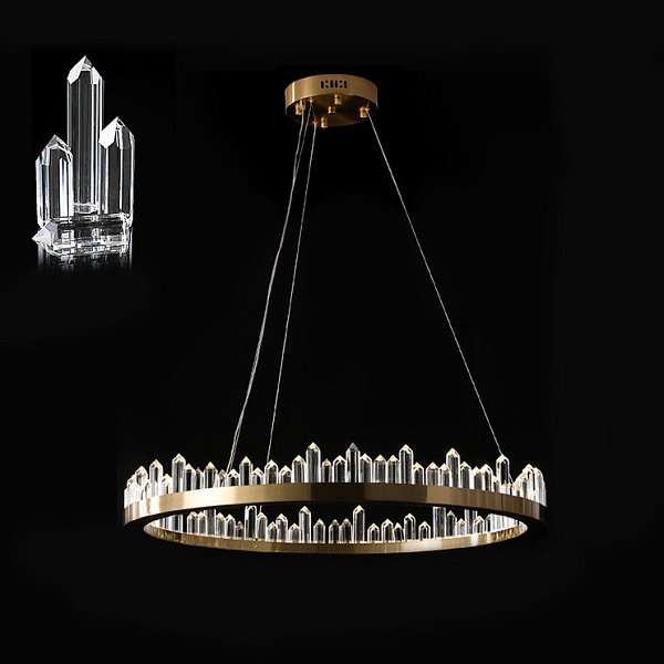 Подвесная люстра QUARTZ LUX A D100 by ImperiumLoft
