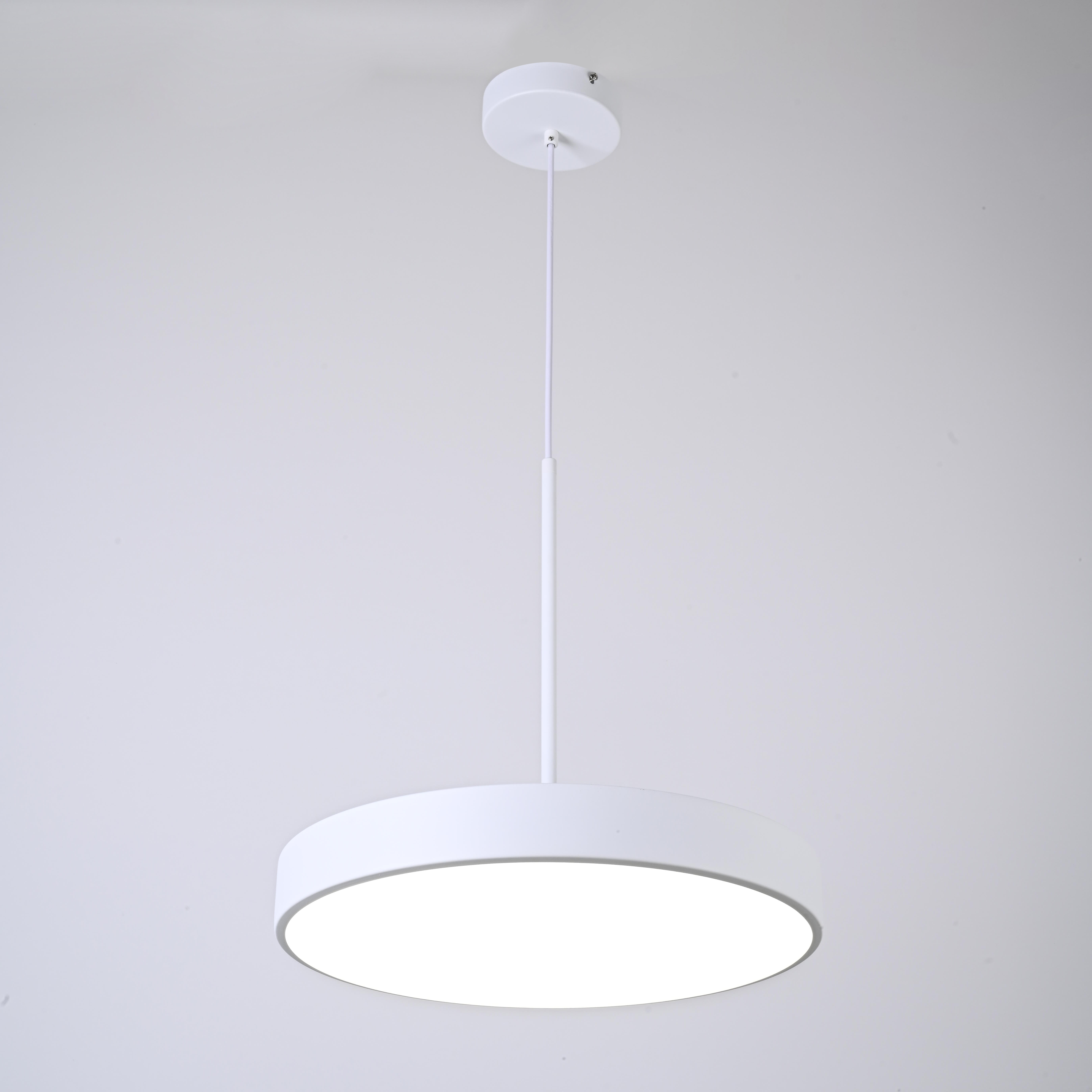 Подвесной светильник TURNA ONE D40 White by ImperiumLoft