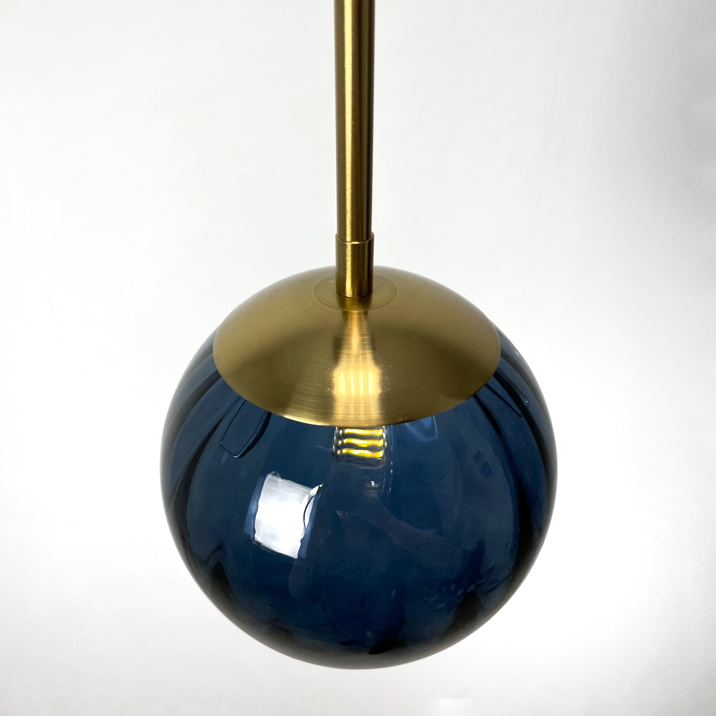 Подвесной светильник ASKA D200 Blue by ImperiumLoft