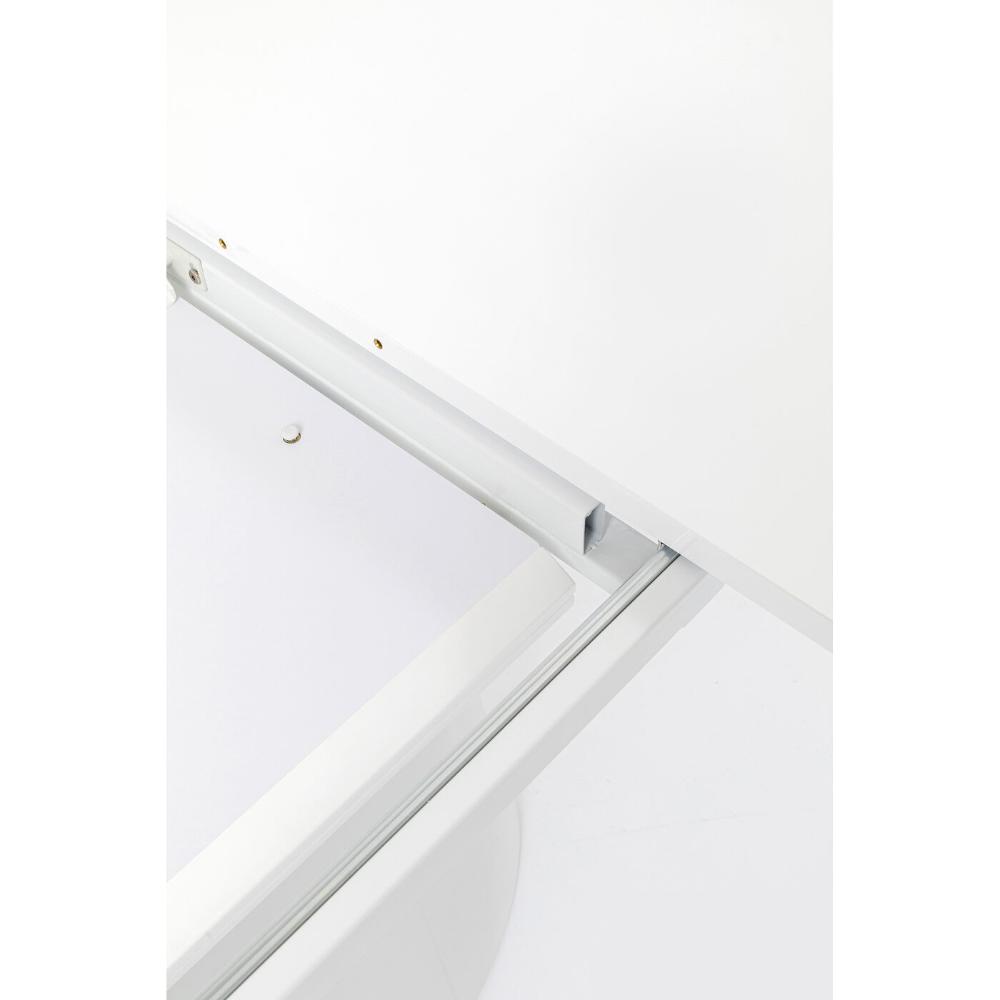 Стол раздвижной Benvenuto White Gloss200(50)x110cm KARE 40819