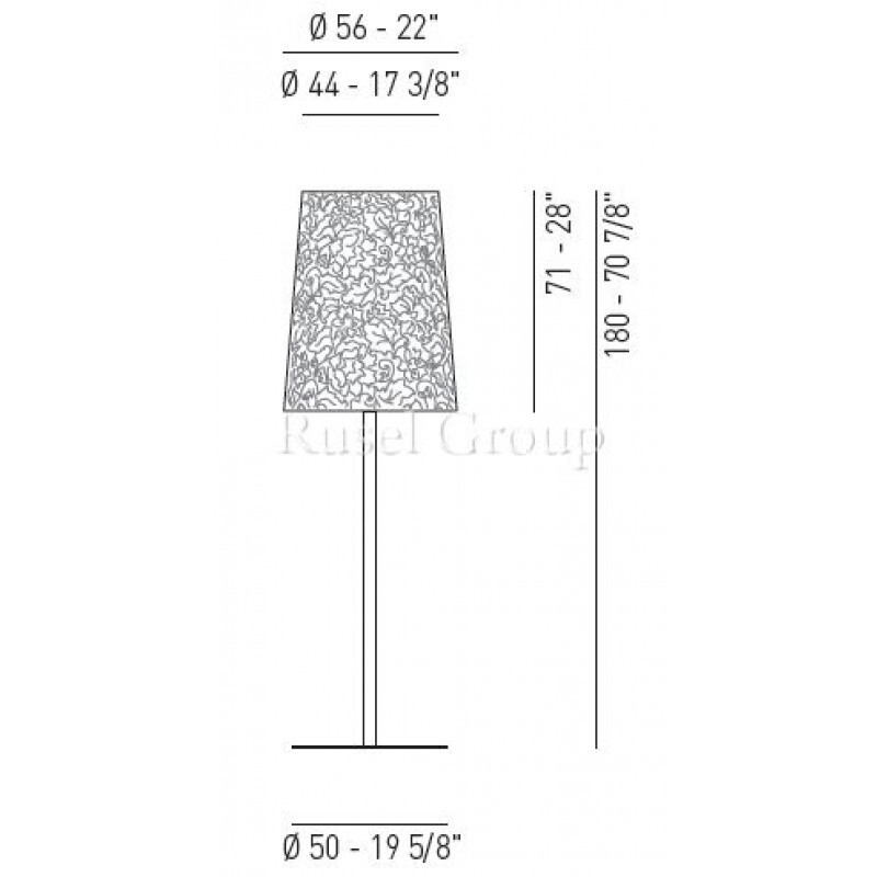 Напольный светильник Axo Light DAMASCO PT 56