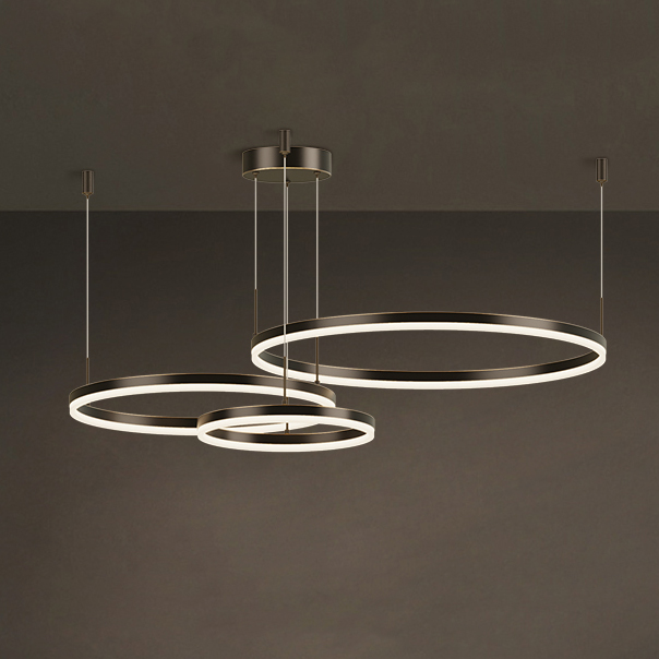 Подвесная люстра CRUISE BLACK LUX D40+60+80 by ImperiumLoft