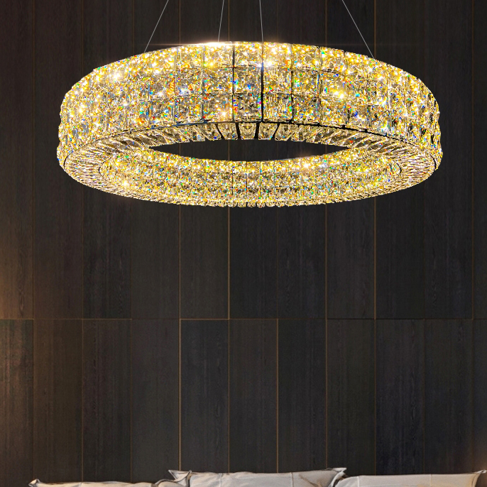 Подвесная люстра ACHILLES LUX D60 Brass by ImperiumLoft