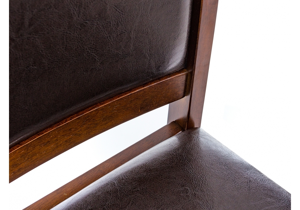 Стул деревянный Woodville Goodwin темно-коричневый 11001