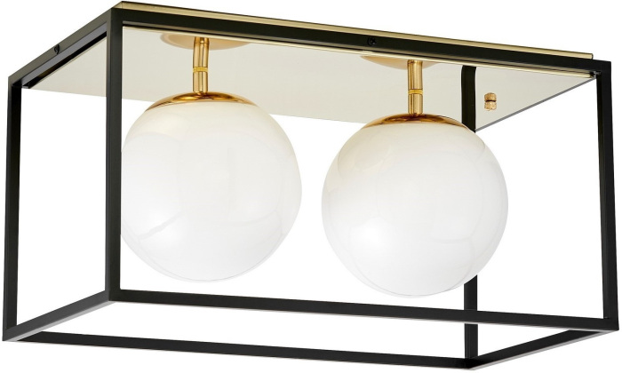 Потолочный светильник Lumina Deco LDC 8060-2 F.GD+BK