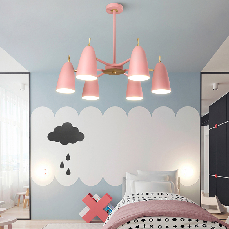 Люстра на штанге PINNACLE D70 Yellow by ImperiumLoft