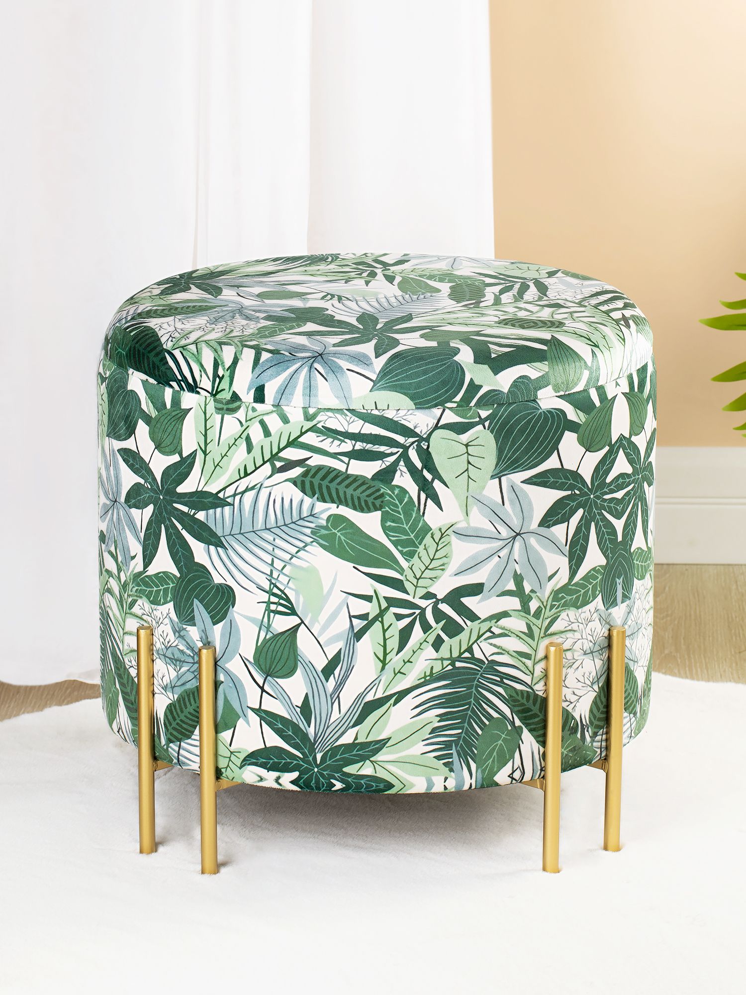 Пуф с крышкой Glasar 49-238B