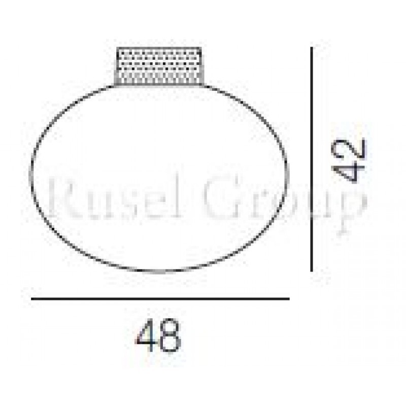 Потолочный светильник Vistosi LUCCIOLA PL G IOD