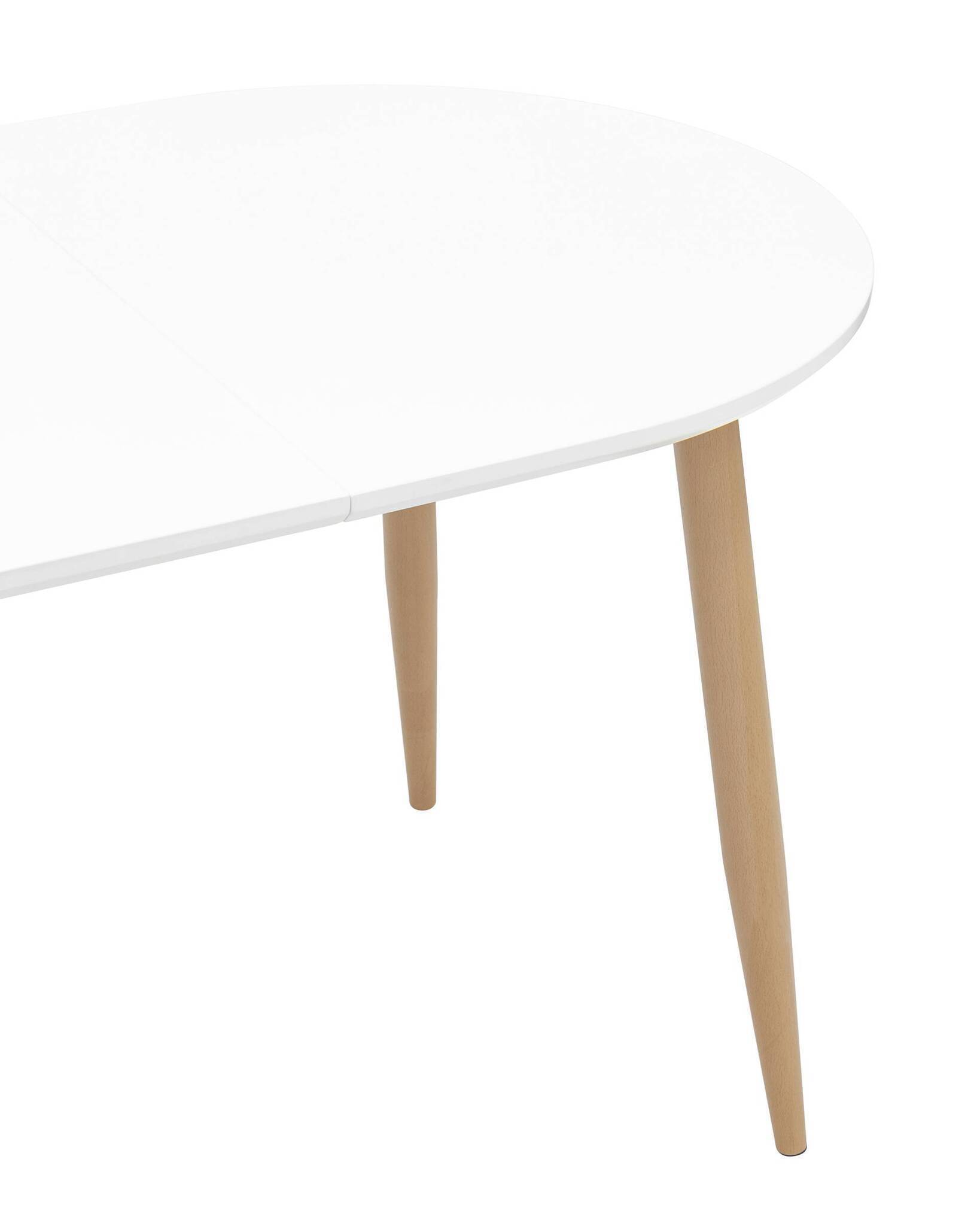 Стол обеденный Берген раскладной 120-180*80 белый Stool Group