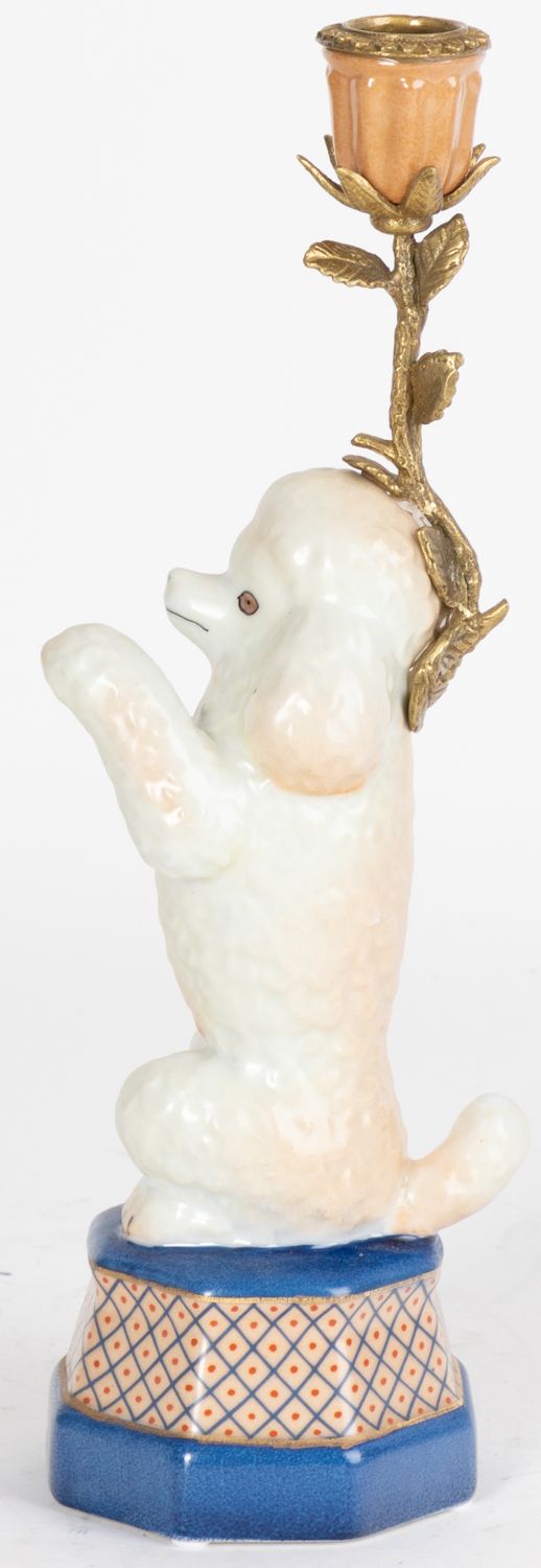 Подсвечник Собачка Glasar F1357H/HFX2069