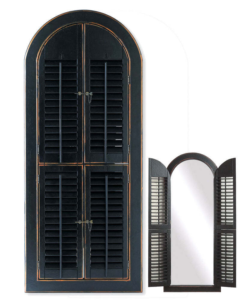 Напольное зеркало со ставнями Шелби Louvre Home LH775