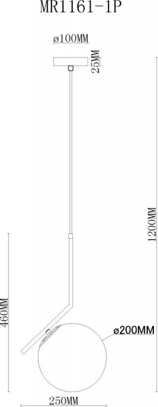 Подвесной светильник MyFar MR1161-1P