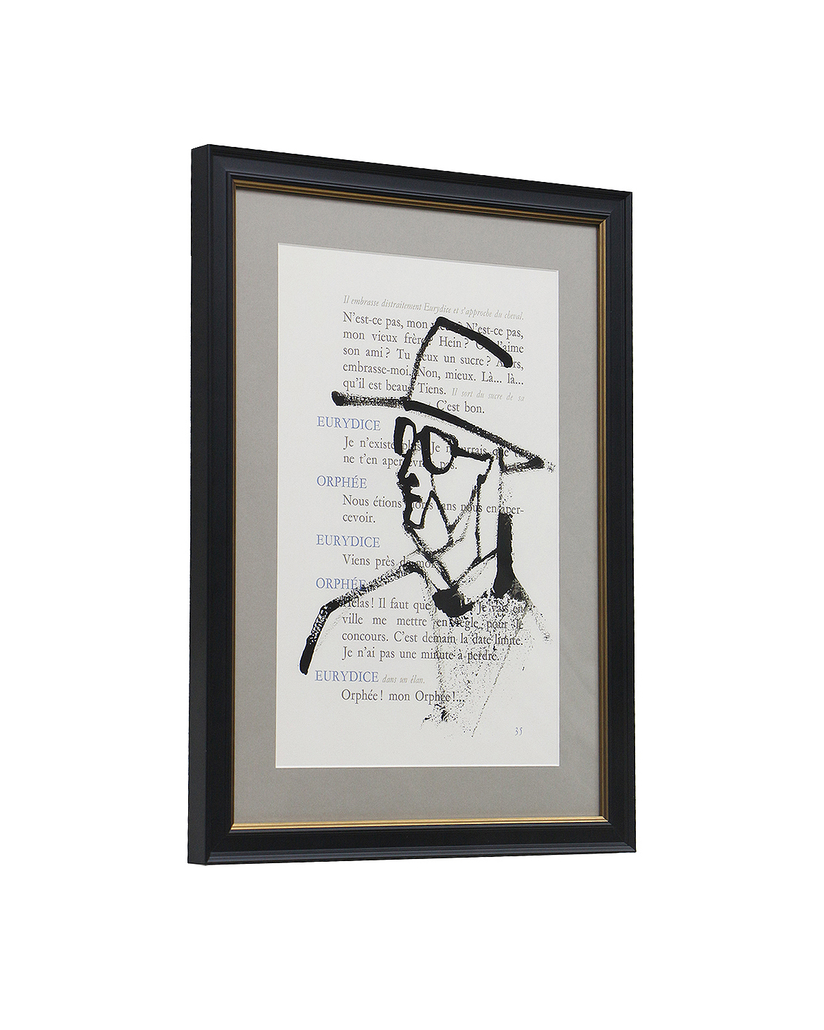 Интерьерный постер “Orphee-II” Louvre Home DPP630924VHS