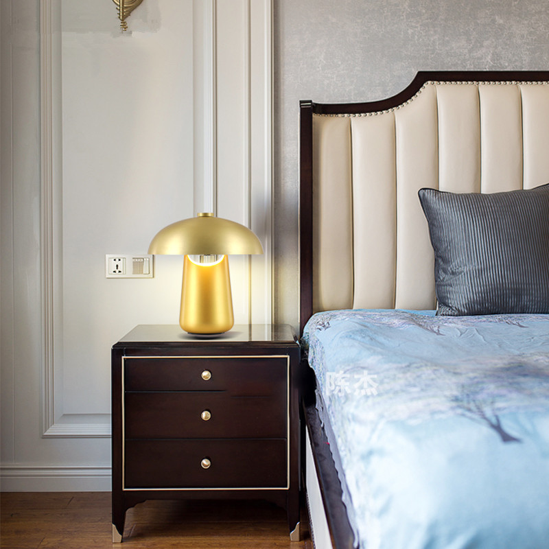 Настольная лампа Ongo Gold White by ImperiumLoft