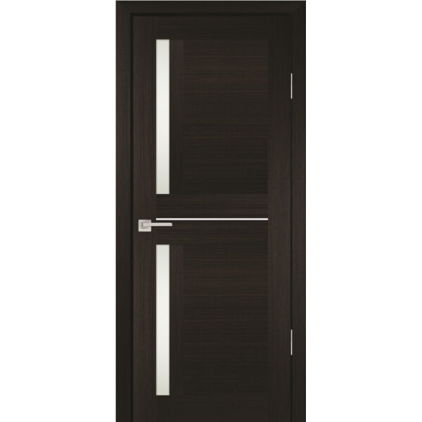 Межкомнатная дверь Graf PS-19 белый сатинат Мокко (1900 х 600)