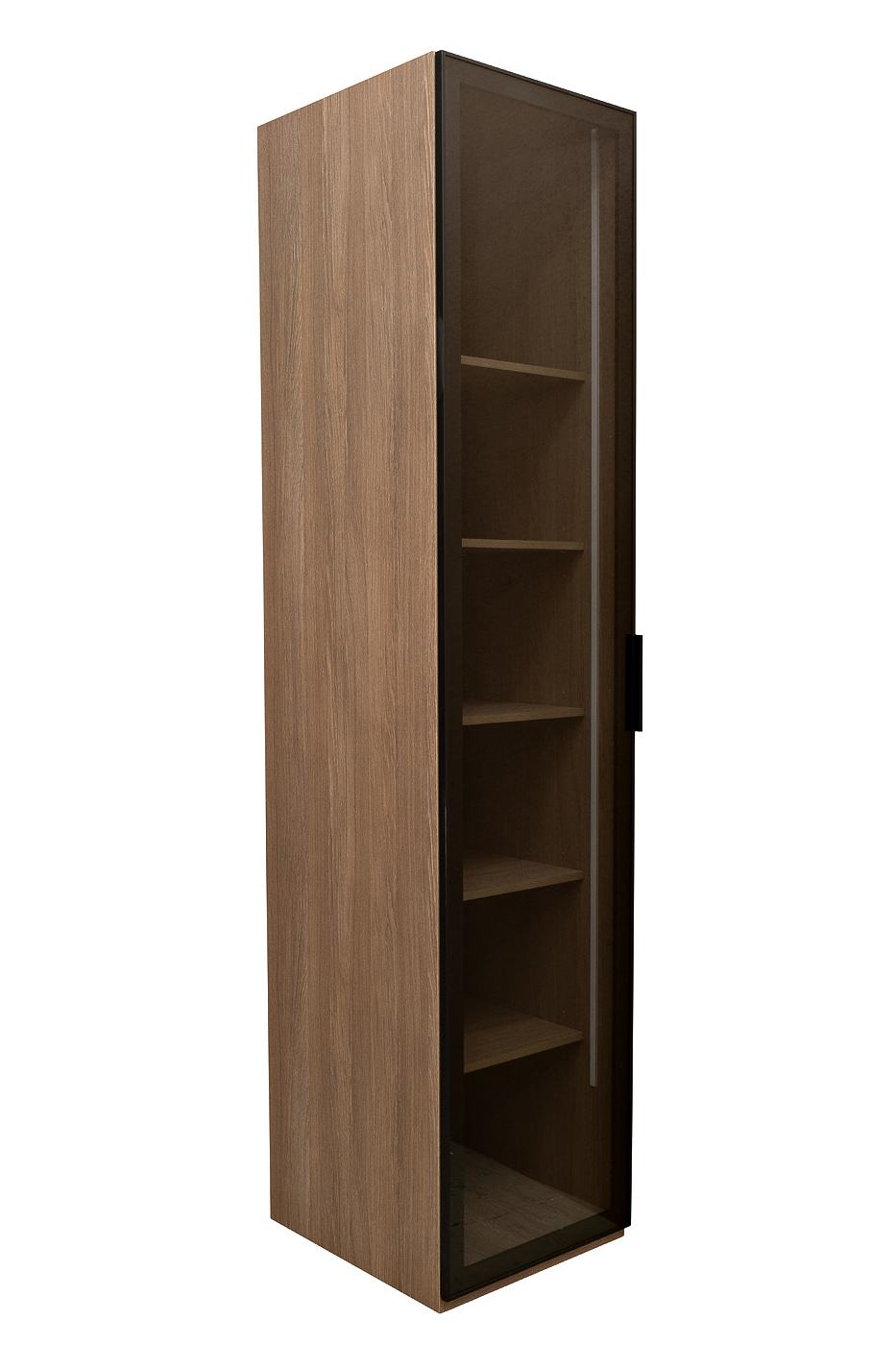 Шкаф-пенал с полками цвет дуб Garda Decor GD-10014/1-3(тонировка)