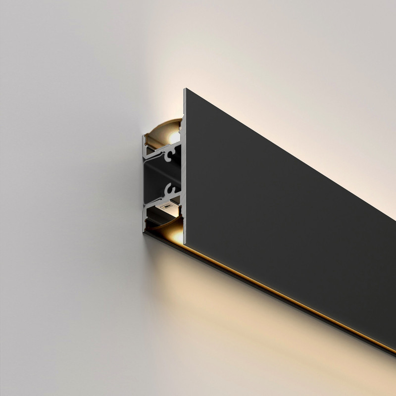 Профиль Elektrostandard LL-2-ALP022 профиль черный/белый(под ленту до 13)