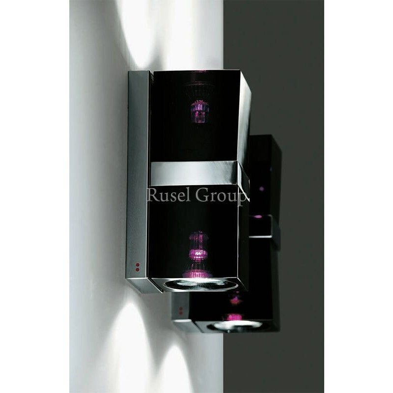 Настенный светильник Fabbian Cubetto Black Glass D28 D01 02