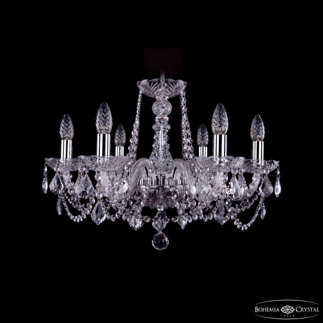 Люстра хрустальная 1402/6/195 Ni Leafs