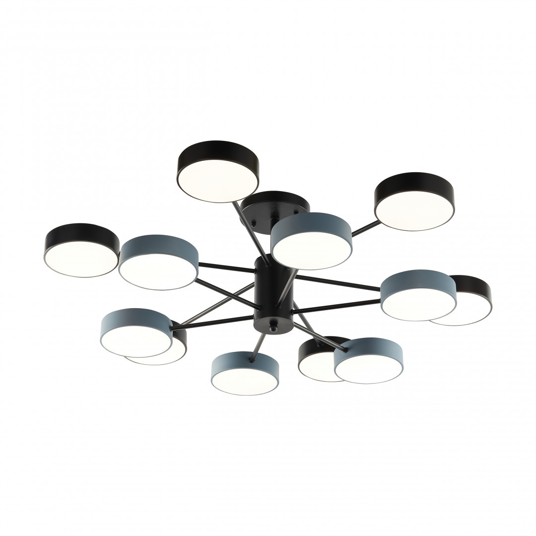 Светильник светодиодный 250906/12B Bk/Gr Arte Milano