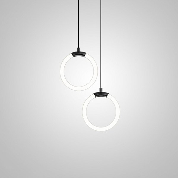 Подвесной светильник NILS DUO D15 Black by ImperiumLoft
