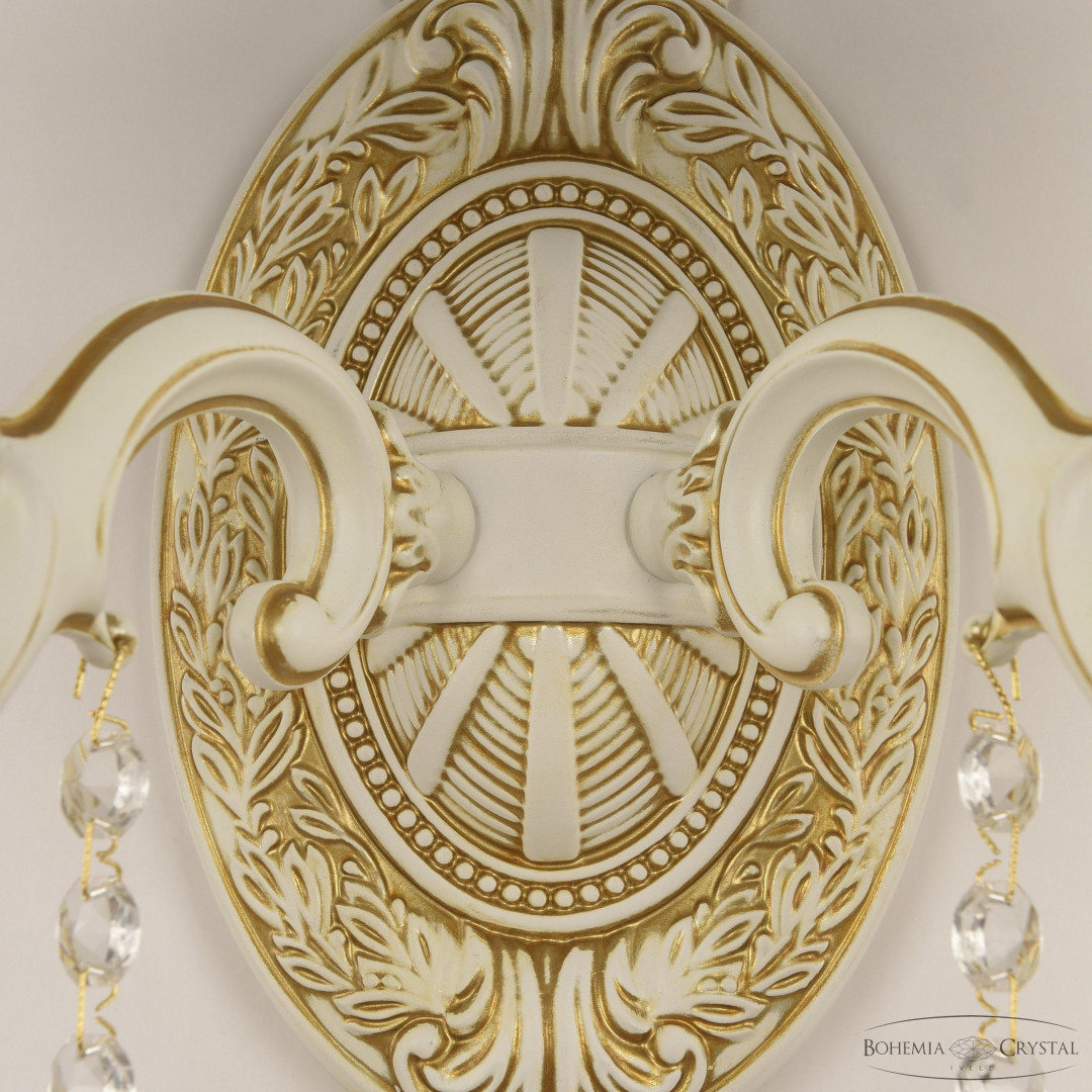 Бра с костяным фарфором AL7801B10/2/175 A WMG P1 U Angel Bohemia Ivele Crystal