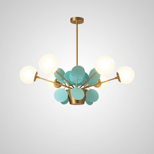 Потолочный светильник MATISSE CH L7 Blue by ImperiumLoft