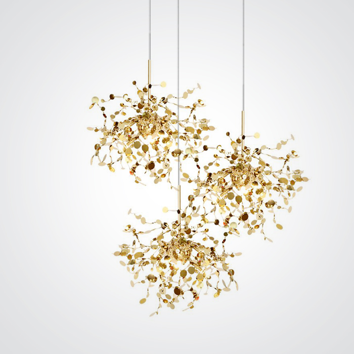 Люстра Tezani Argent 3R Золотой by ImperiumLoft