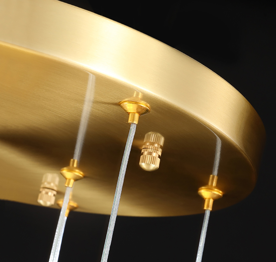 Подвесной светильник  Delight Collection Crystal rock 7 gold