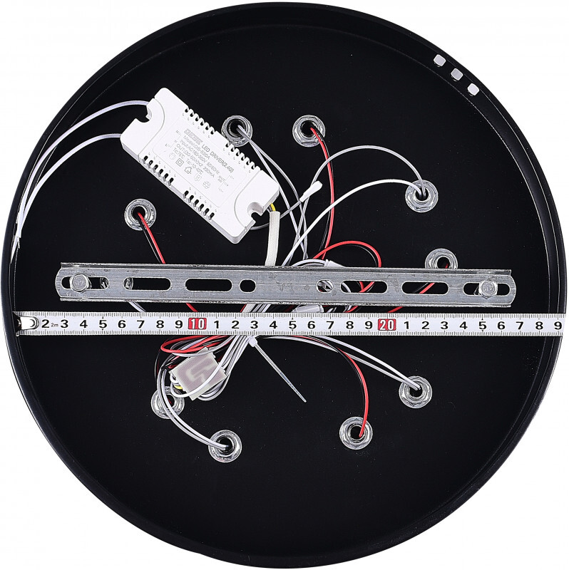 Накладная люстра Natali Kovaltseva HIGH-TECH LED LAMPS 82006 BLACK