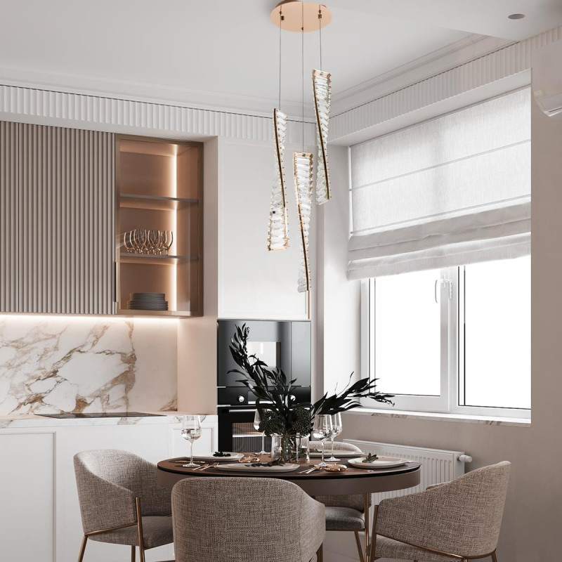 Подвесной светильник MODELUX MS.88910.3R GD