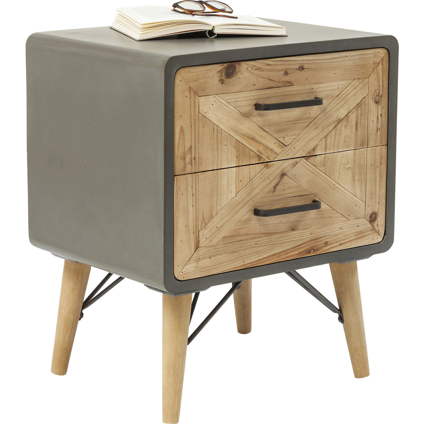 Тумба прикроватная KARE X Factory 82171