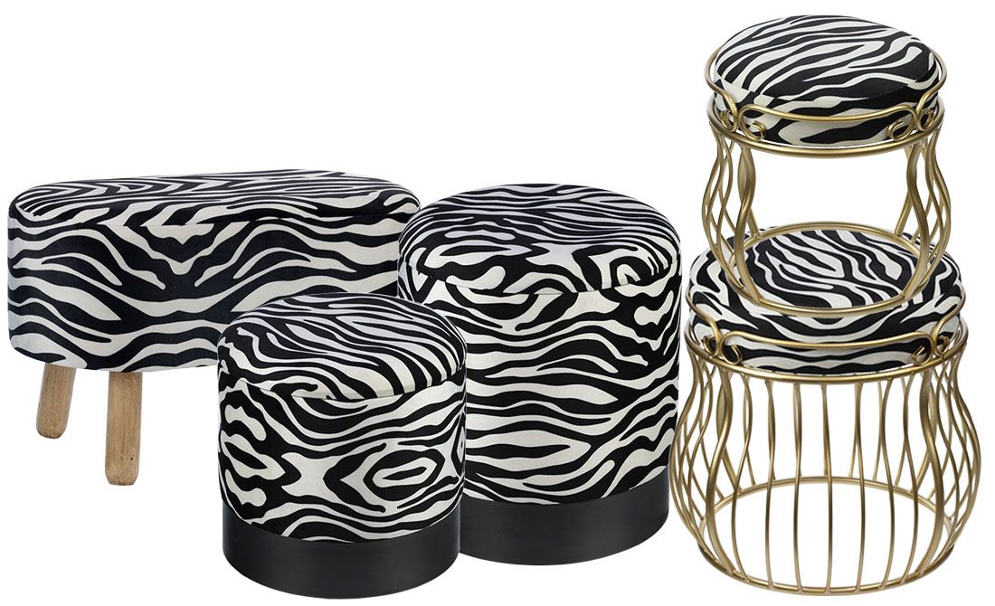 Пуф с крышкой Glasar 49-040