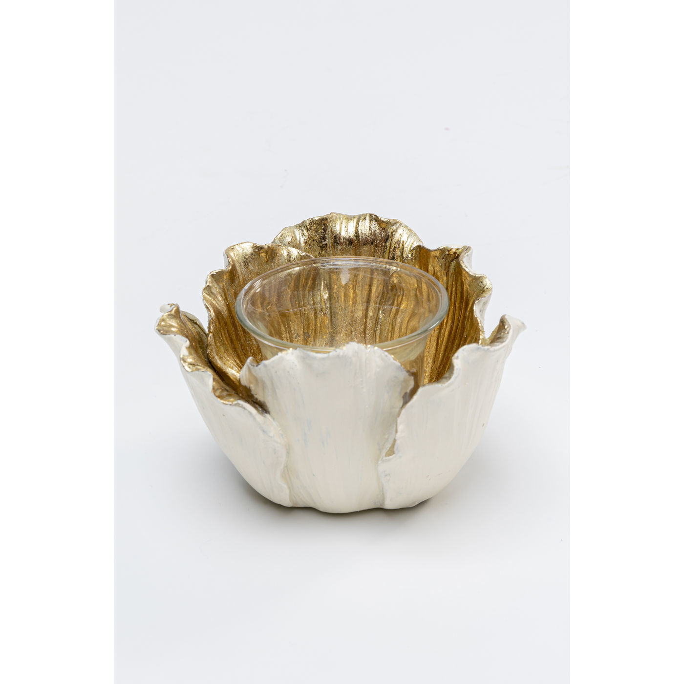 Подсвечник д/греющ свечи Flower 52839 KARE