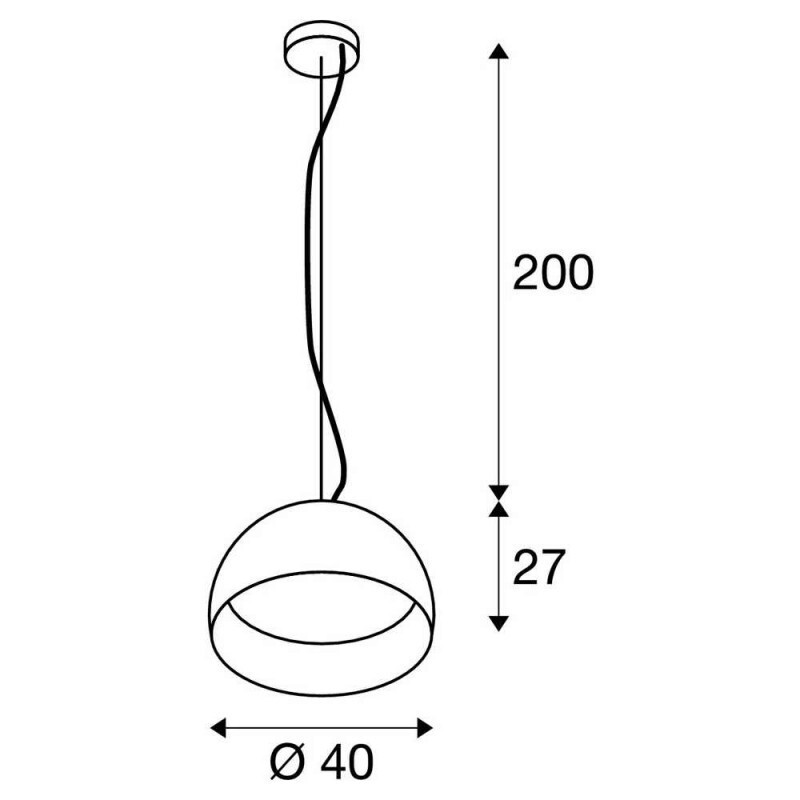 Подвесной светильник SLV 133887