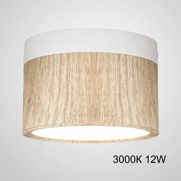 Точечный светильник FOG WOOD D11 White 3000К 12W by ImperiumLoft