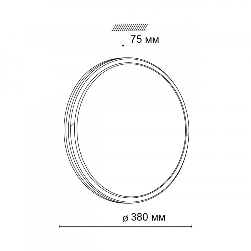 Накладной светильник Sonex 3058/DL