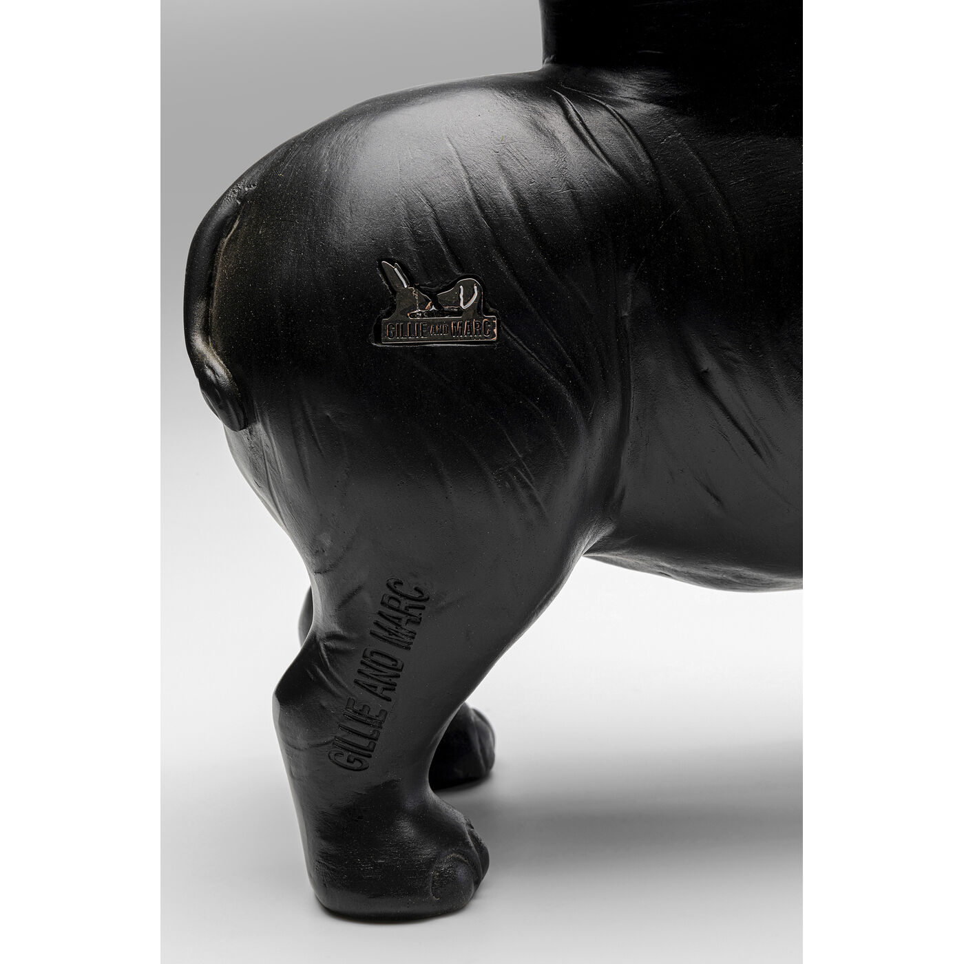 Фигура декоративная Rhino Black 41 см KARE 56274