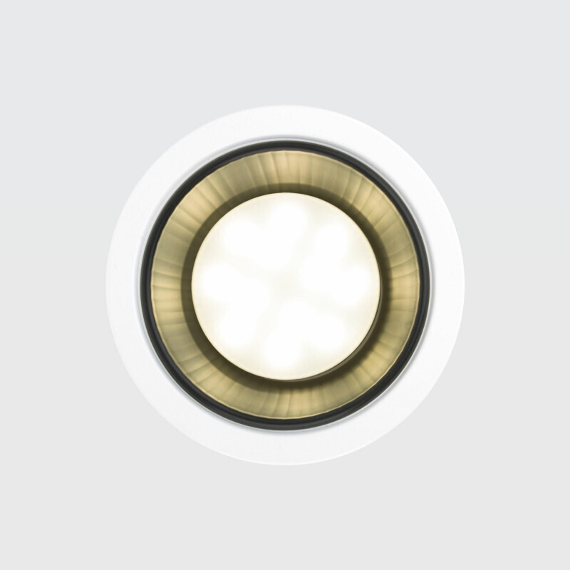 Накладной светильник Elektrostandard 1070 GX53 WH/BK белый/черный