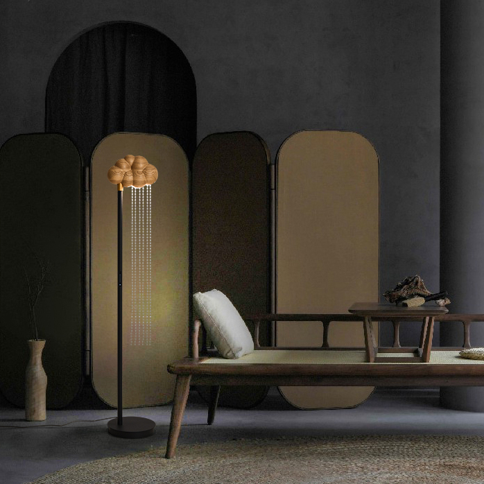 Торшер TELSE Light brown by ImperiumLoft