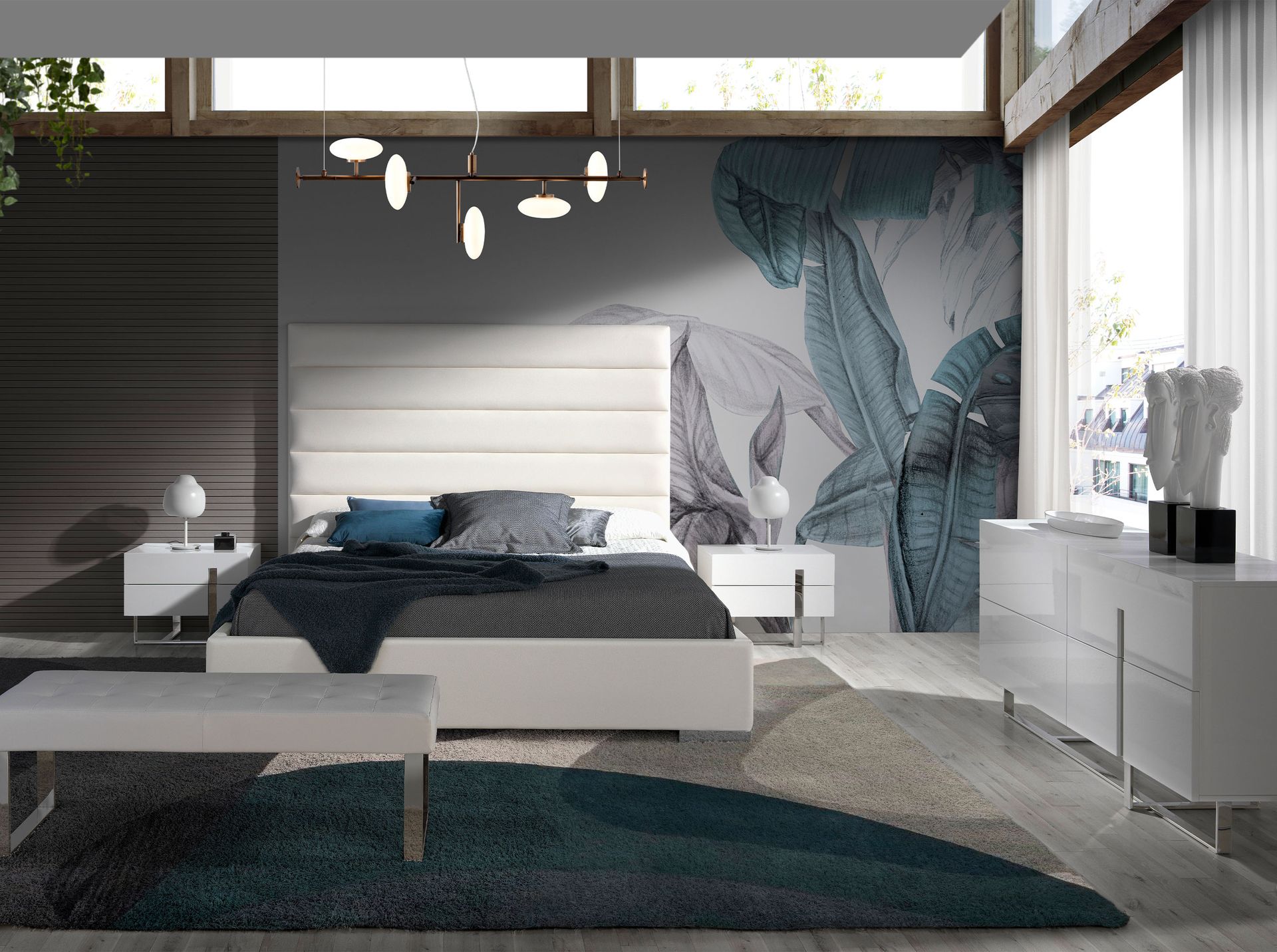 Тумбочка Encanto CP1302-H /7003 белая Angel Cerda