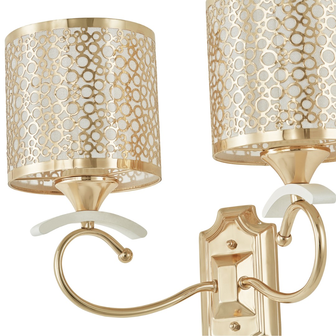 Бра с плафонами 309787/2W Wh/Gd Arte Milano