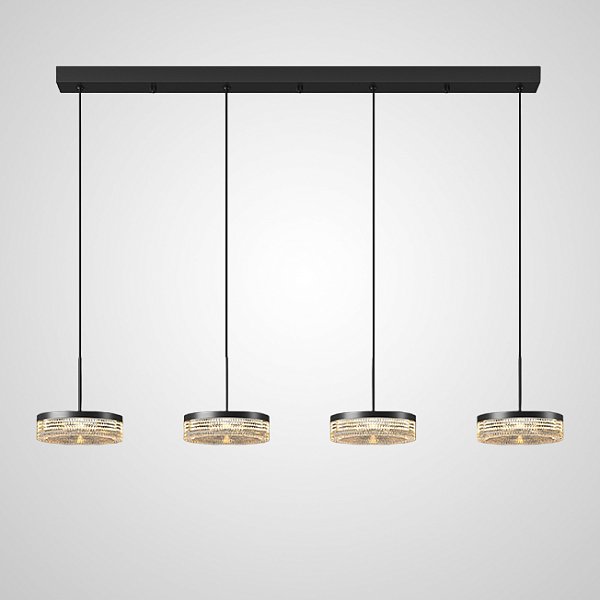 Подвесной светильник RIGO COMBO L78 Black by ImperiumLoft