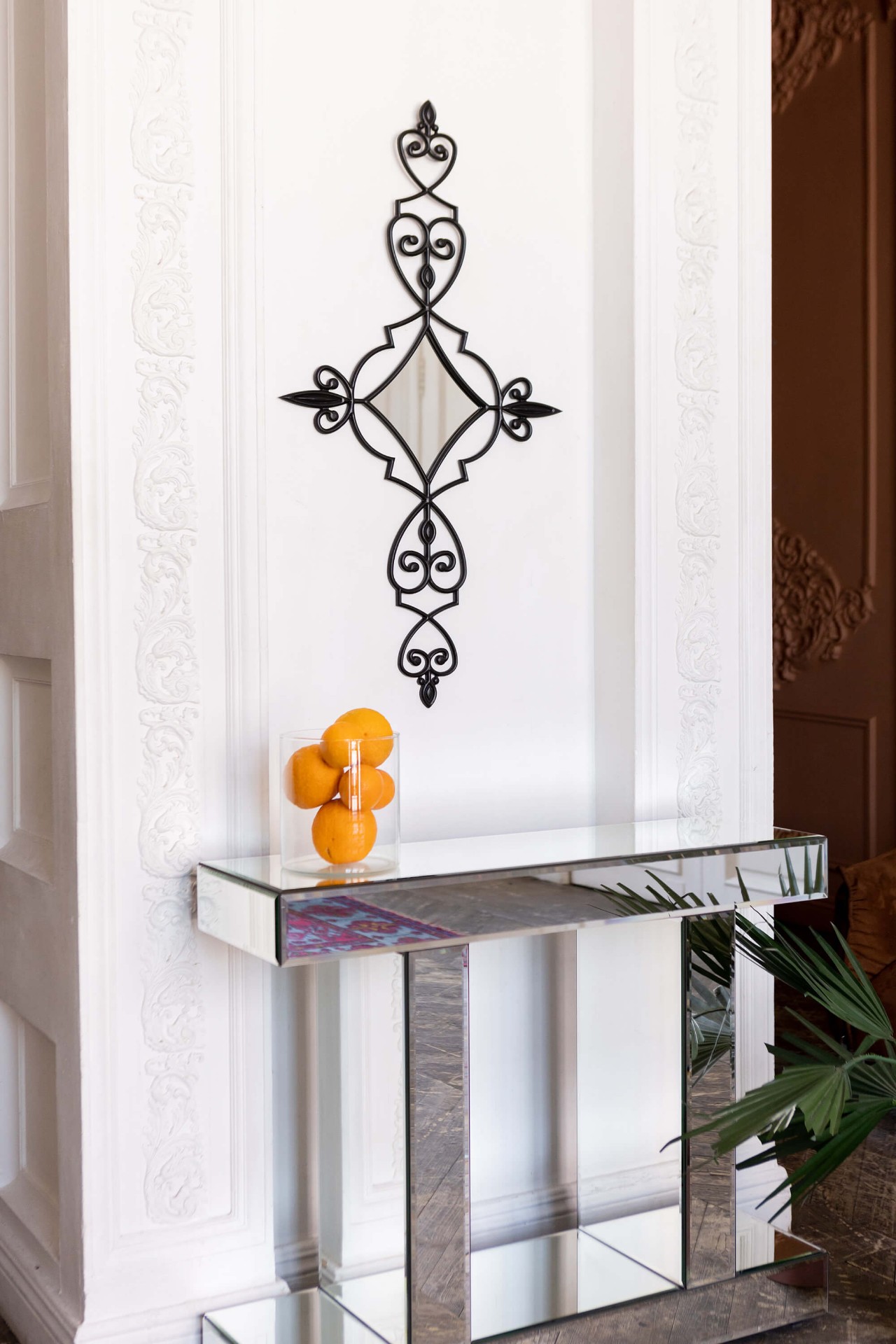 Зеркало BountyHome Lissman Black mv410-black