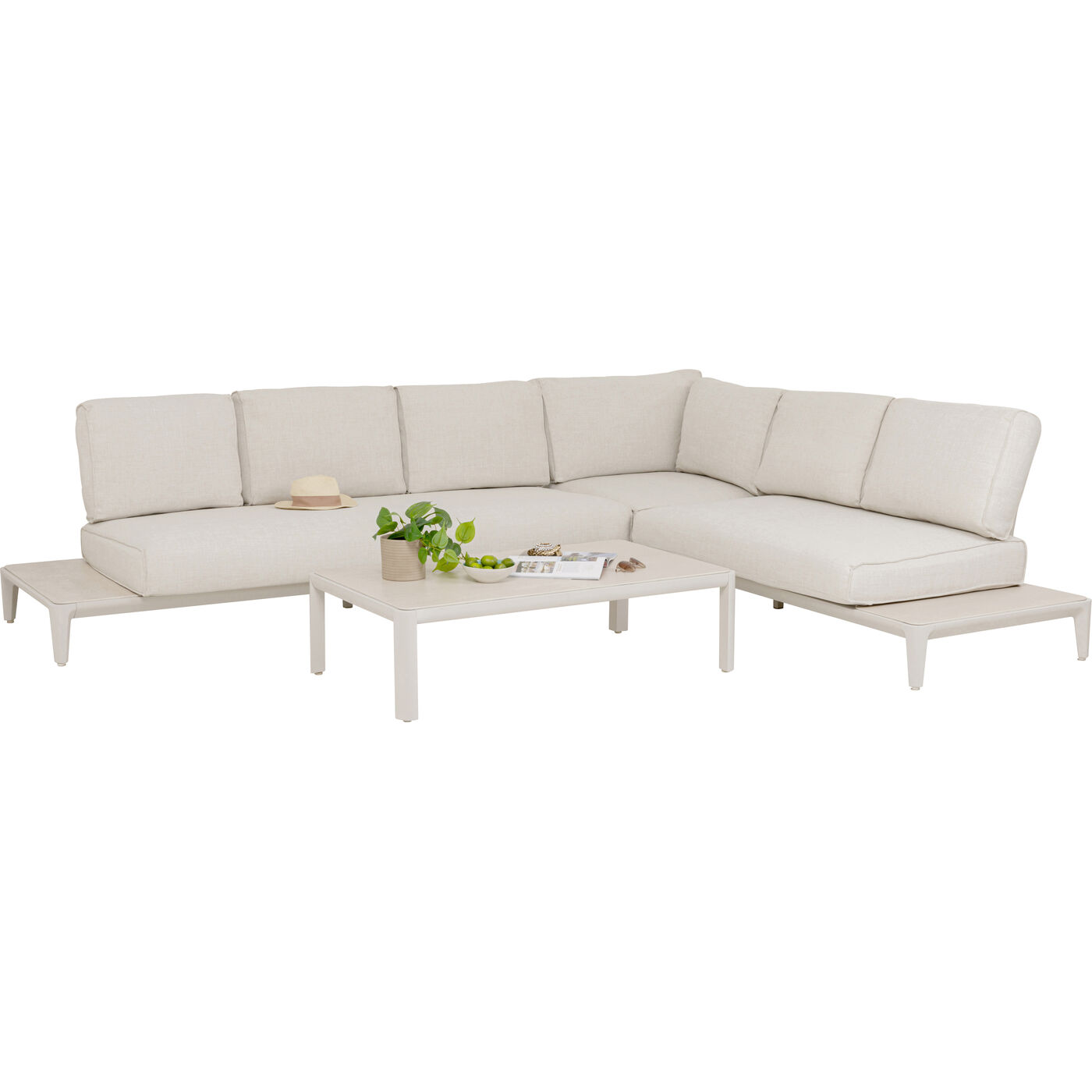 Комплект для улицы Mykonos Cream (5/part) KARE 71396