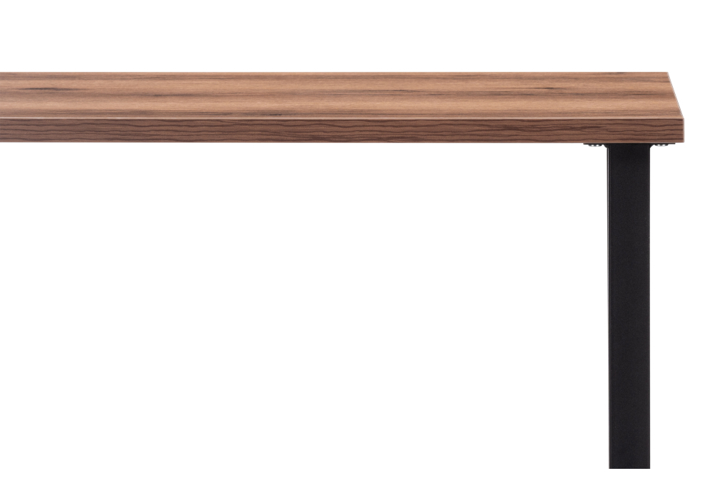 Стол Woodville Дилан Лофт 120х50х110 дуб делано темный 513978